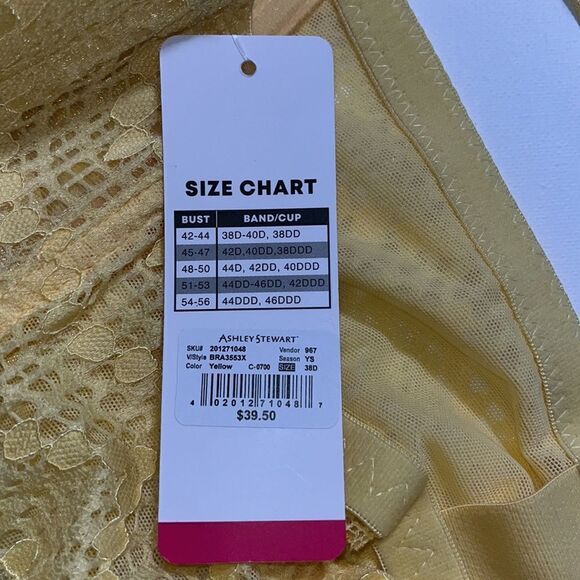 Ashley Stewart Convertible Lace Underwire Bra - Picture 13 of 14